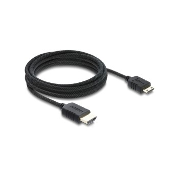 Delock HDMI zu Mini HDMI Kabel, Koaxial, High Speed, 8K, 60 Hz Delock HDMI zu Mini HDMI Kabel, Koaxial, High Speed, 8K, 60 Hz