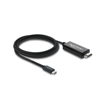 Delock USB Type-C zu HDMI Kabel, Koaxial, DP Alt Mode, 4K 60 Hz