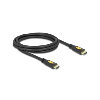 Delock HDMI-Kabel, High Speed, mit Ethernet, 4K, 2.0 m Delock HDMI-Kabel, High Speed, mit Ethernet, 4K, 2.0 m