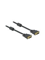 Delock DVI 24+1 5 m, noir