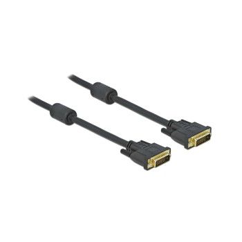 Delock DVI 24+1, 5 m, schwarz