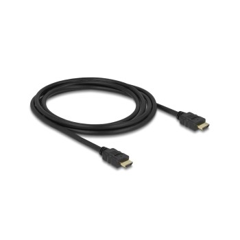 Delock HDMI Kabel, High Speed, mit Ethernet, HDMI A Stecker > Delock HDMI Kabel, High Speed, mit Ethernet, HDMI A Stecker >