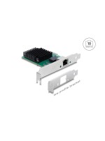Delock PCI Express-x1 Netzwerkkarte 10Gbps, LP, 10/100/1000Mbps, RTL8127 Chipsatz