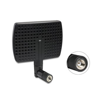 Delock WLAN Antenne, 7-9 dBi with Kippgelenk, RP-SMA Dualband 2.4 Ghz and 5Ghz, 12cm Delock WLAN Antenne, 7-9 dBi with Kippgelenk, RP-SMA Dualband 2.4 Ghz and 5Ghz, 12cm
