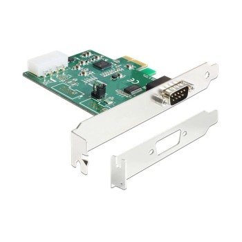 Delock 89333 PCI Express Karte 1 x Seriell,, High Speed 921K with Spannungsversorgung Delock 89333 PCI Express Karte 1 x Seriell,, High Speed 921K with Spannungsversorgung