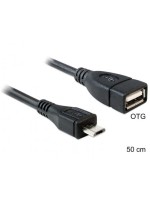 USB OTG (On the Go) Adaptercable, 50cm, Datenübertragung zwischen 2 Mobilgeräten