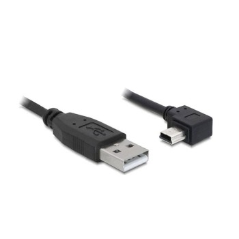 USB-mini-cable 1m A-MiniB,USB 2.0, Mini-B Stecker nach rechts gewinkelt USB-mini-cable 1m A-MiniB,USB 2.0, Mini-B Stecker nach rechts gewinkelt