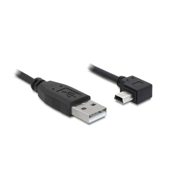 USB-mini-cable 2m A-MiniB,USB 2.0, Mini-B Stecker nach rechts gewinkelt USB-mini-cable 2m A-MiniB,USB 2.0, Mini-B Stecker nach rechts gewinkelt