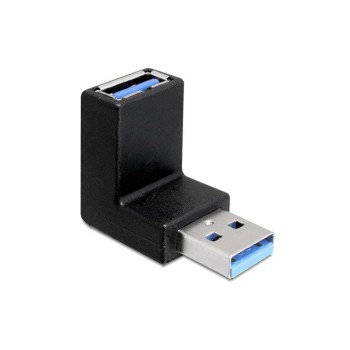 USB3.0 Winkeladapter: A-Buchse for A-Stecker, forUSB3.0 Geräte, 90Grad gewinkelt USB3.0 Winkeladapter: A-Buchse for A-Stecker, forUSB3.0 Geräte, 90Grad gewinkelt