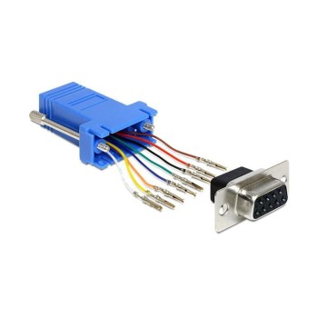 RJ-45 for RS232 DB9 Montagesatz, with Anleitung, Pins individuell schaltbar RJ-45 for RS232 DB9 Montagesatz, with Anleitung, Pins individuell schaltbar