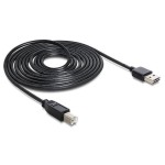 Delock Câble EASY-USB 2.0 Type-A mâle > USB 2.0 Type-B mâle 3 m noir