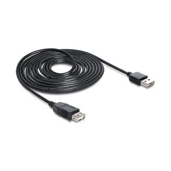 USB2.0-Verlängerungscable Easy A-A: 1m, USB-A Seite beidseitig einsteckbar