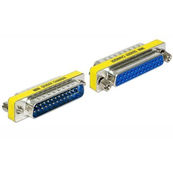 DB25m-DB25f: Portschutzadapter, DB25 Stecker auf DB25 Buchse DB25m-DB25f: Portschutzadapter, DB25 Stecker auf DB25 Buchse