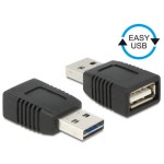 USB2.0 Easy Adapter: A-Buchse zu B-Stecker, Stecker beidseitig verwendbar