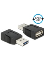 USB2.0 Easy Adapter: A-Buchse for B-Stecker, Stecker beidseitig verwendbar