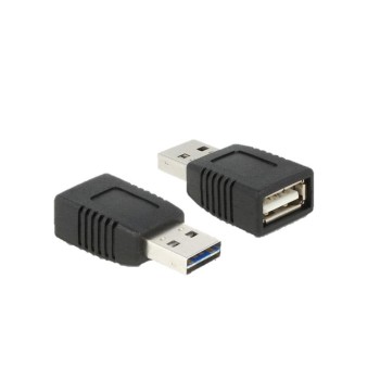 USB2.0 Easy Adapter: A-Buchse zu B-Stecker, Stecker beidseitig verwendbar USB2.0 Easy Adapter: A-Buchse zu B-Stecker, Stecker beidseitig verwendbar