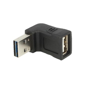 USB2.0 Easy Adapter: A-Stecker zu A-Buchse, Oben-Unten gewinkelt, Stecker beidseitig USB2.0 Easy Adapter: A-Stecker zu A-Buchse, Oben-Unten gewinkelt, Stecker beidseitig