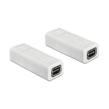 Gender Changer Mini-Displayport, white, Mini-DP Buchse auf Mini-DP Buchse Gender Changer Mini-Displayport, white, Mini-DP Buchse auf Mini-DP Buchse