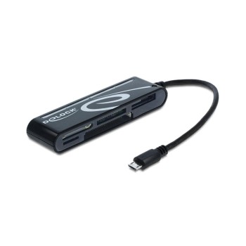 DeLock 91732 Micro USB OTG Card Reader, 6 emplacements , nécessite OTG (On-the-go) DeLock 91732 Micro USB OTG Card Reader, 6 emplacements , nécessite OTG (On-the-go)