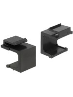 Delock Keystone Jack: Blindeinsatz 4er-Pack, black