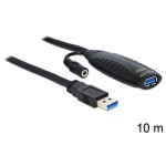 Delock USB3 Verlängerungscâble 10m, aktive Verstärkung, ohne NT