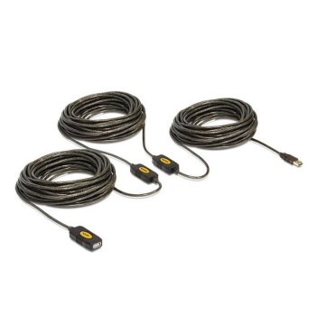 Delock USB2 Verlängerungscable 30m, aktiv, AWG26 Datenleitung, AWG22 Stromleitung Delock USB2 Verlängerungscable 30m, aktiv, AWG26 Datenleitung, AWG22 Stromleitung