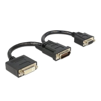 Delock DMS-59 for 1xDVI+91xVGA Adapter, 20cm Delock DMS-59 for 1xDVI+91xVGA Adapter, 20cm
