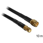 GSM/UMTS/LTE Antennenverlängungscâble, 10m, SMA Buche pour SMA Stecker, low-loss