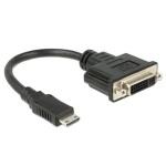 Monitoradapter Mini-C HDMI for DVI, black, 20cm