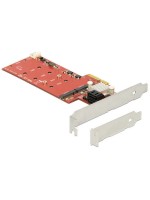 DeLock PCI-Express-x4 RAID-Kontroller, 2x SATA 6Gbps. LowProfile