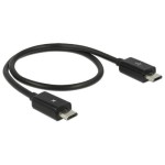 USB OTG Power Share MicroUSB-B, 30cm, Lädt Strom von Smartphone pour USB Gerät