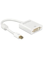 Monitoradapter 4K Mini-Displayport pour DVI, weiss, aktiv, 4K Support