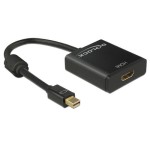 Monitoradapter Mini-DisplayPort pour HDMI 4K, noir, 4K Support, aktiv