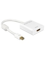 Monitoradapter Mini-DisplayPort pour HDMI 4K, weiss, 4K Support, aktiv