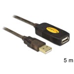 Delock Câble de prolongation USB 2.0 USB A - USB A 5 m