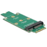 Delock mSATA pour M.2 Adapter, half/full Size, Betrieb von mSATA SSD in M.2 Slot