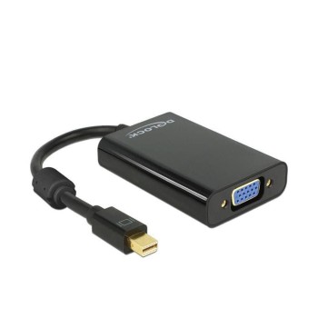 Mini-DisplayPort for VGA Adapter with Audio, forMac&Windows, Farbe:black Mini-DisplayPort for VGA Adapter with Audio, forMac&Windows, Farbe:black