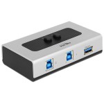 Delock 2Port USB3.0 Switchbox, manueller USB3.0 Umschalter