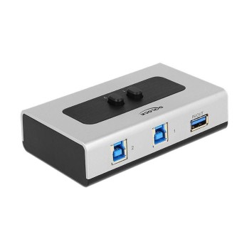 Delock 2Port USB3.0 Switchbox, manueller USB3.0 Umschalter Delock 2Port USB3.0 Switchbox, manueller USB3.0 Umschalter