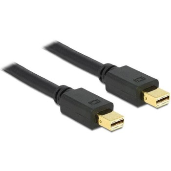 Mini-Displayportcable 0.5m, black , DP1.2, Mini-Displayport for Mini-Displayport Mini-Displayportcable 0.5m, black , DP1.2, Mini-Displayport for Mini-Displayport