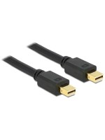 Mini-Displayportcable 1m, black, DP1.2, Mini-Displayport for Mini-Displayport