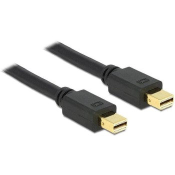 Mini-Displayportcable 1.5m, black, Mini-Displayport for Mini-Displayport Mini-Displayportcable 1.5m, black, Mini-Displayport for Mini-Displayport