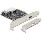 Delock Carte PCI Express 89399 USB 3.1 Gen2 - 1x extern + 1x intern