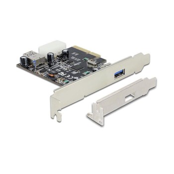 Delock 89399 PCI Express USB 3.1, 10 Gbps,, Chipsatz: ASM1142, with Low Profile Blende Delock 89399 PCI Express USB 3.1, 10 Gbps,, Chipsatz: ASM1142, with Low Profile Blende