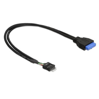 USB cable intern 30cm, Pinheader, USB3-Buchse for USB2 Stecker USB cable intern 30cm, Pinheader, USB3-Buchse for USB2 Stecker