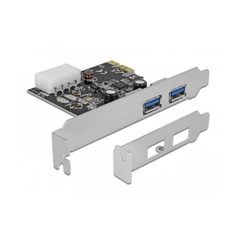 Delock 89243 PCI Express Karte 2 x USB 3.0, Chipsatz: Renesas, with LowProfile Bügel Delock 89243 PCI Express Karte 2 x USB 3.0, Chipsatz: Renesas, with LowProfile Bügel