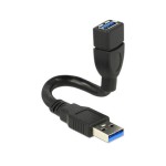 USB3.0-câble Shapecable A-A: 0.15m, Starres Verlängerungscâble,beliebig formbar