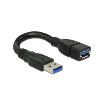 USB3.0-Kabel Shapecable A-A: 0.15m, Starres Verlängerungskabel,beliebig formbar USB3.0-Kabel Shapecable A-A: 0.15m, Starres Verlängerungskabel,beliebig formbar