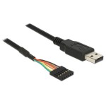 Delock 1.8m USB-Seriel TTL câble, 6Pin, Chipsatz: FTDI 232RL, 5Volt