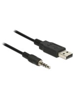 Delock 1.8m USB-Seriel TTL câble, Klinke 4P, Chipsatz: FTDI 232RL, 3.3Volt